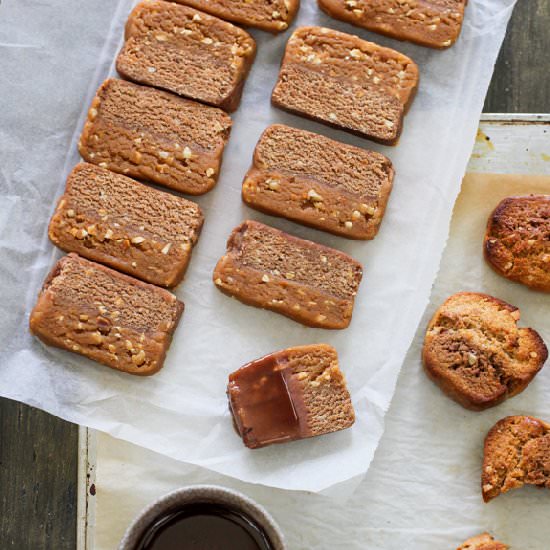 Homemade Snickers Bars and Cookies