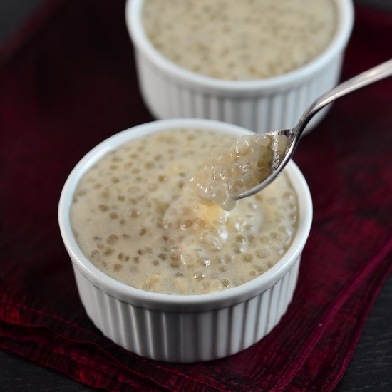 Coconut-Almond Tapioca Pudding