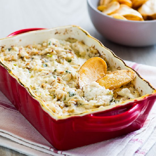 Baked Hot n’ Creamy Crab Dip