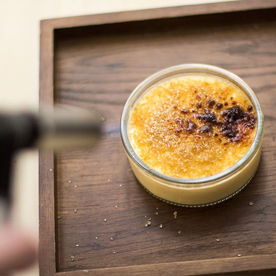 Crème brûlée for two