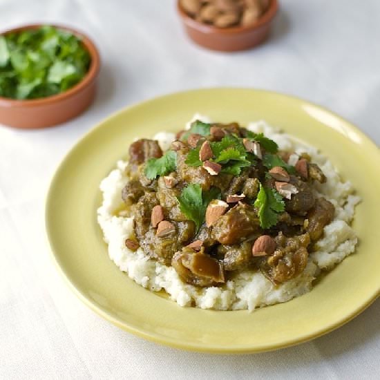 Moroccan Beef with Apricots & Dates