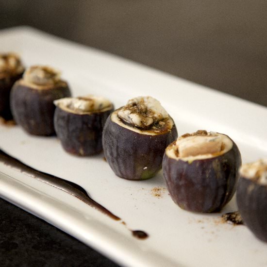 Gorgonzola Stuffed Figs