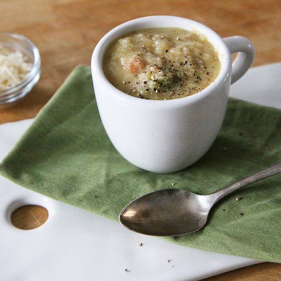 Roasted Cauliflower Soup