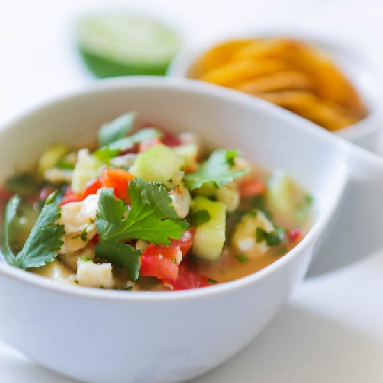 Bright and Zesty Ceviche