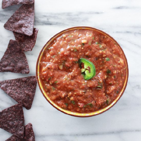 Roasted Tomato Salsa