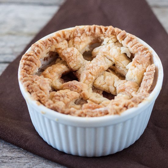 Single Serving Apple Pie