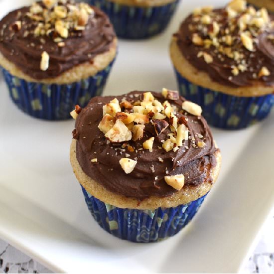 Hazelnut Cupcakes