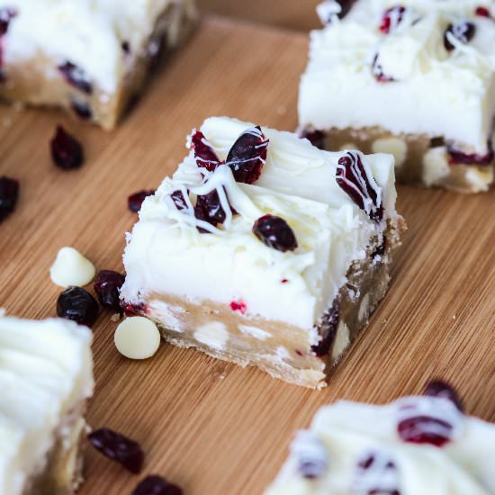 Cranberry Bliss Bars