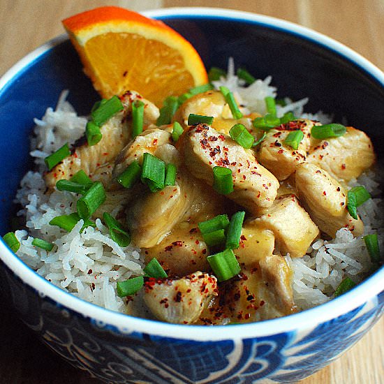 Asian Orange Chicken