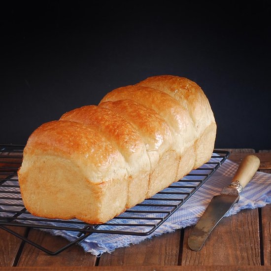 Tonka bean brioche bread