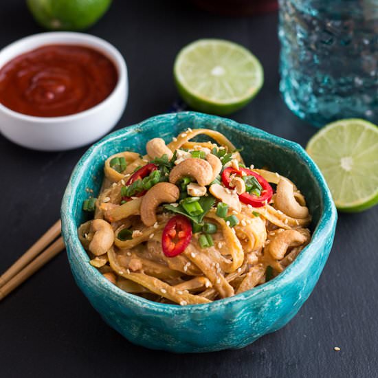 20 Minute Sriracha Lime Pasta