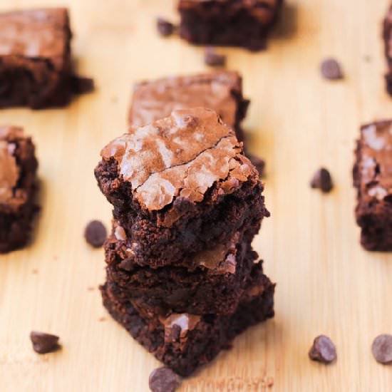 Classic, Chewy Fudge-y Brownies