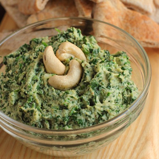 Vegan Creamy Spinach Dip