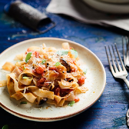 Easy Pasta Caponata