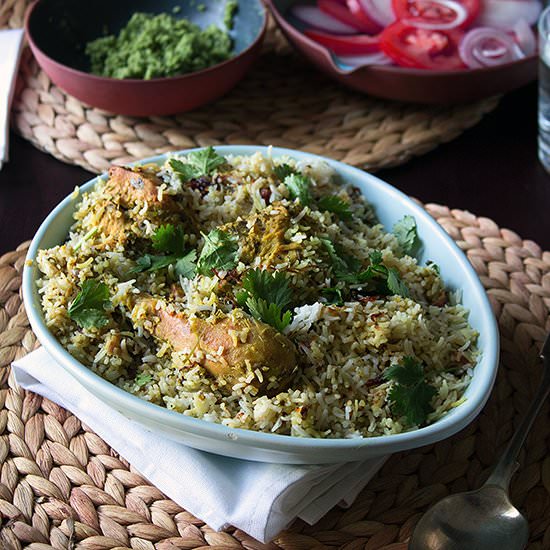 Malabar Chicken Biryani