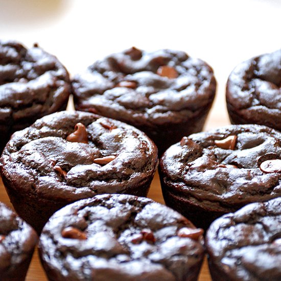 GF Skinny Chocolate Muffins