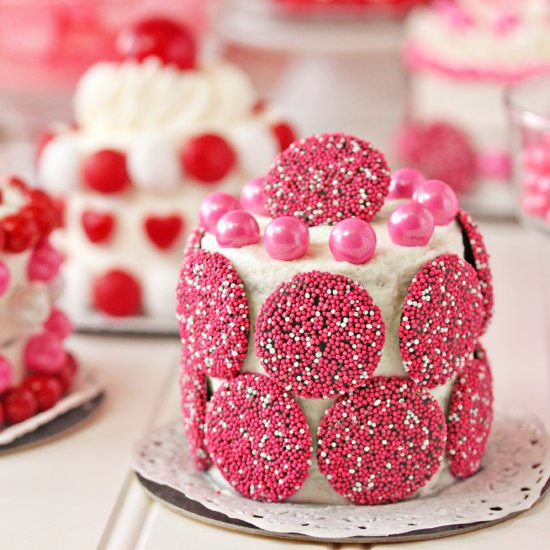 Valentine’s Day Mini Cakes