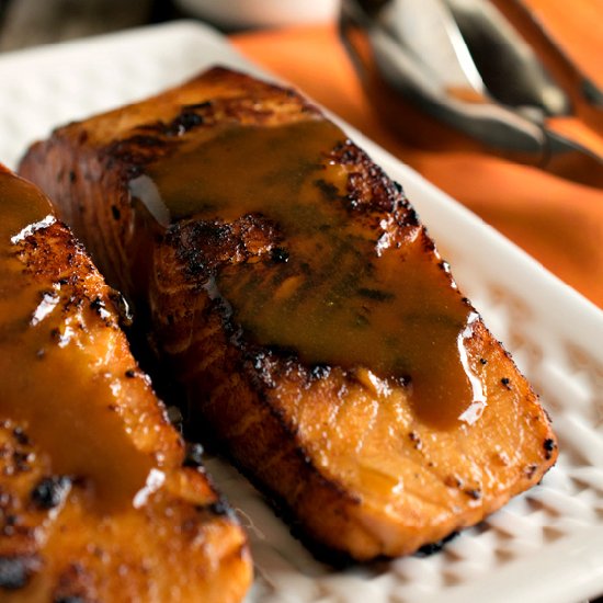 Easy Glazed Salmon