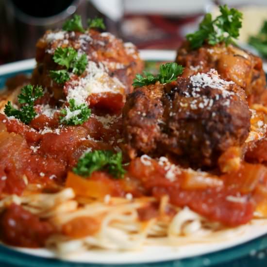 Spaghetti and Meatballs