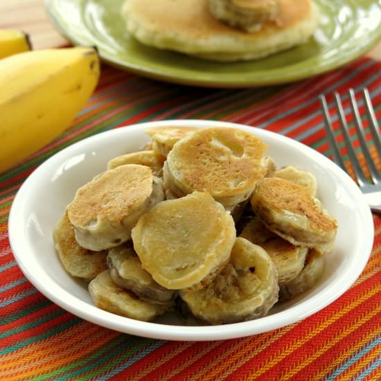 Pancake Battered Bananas