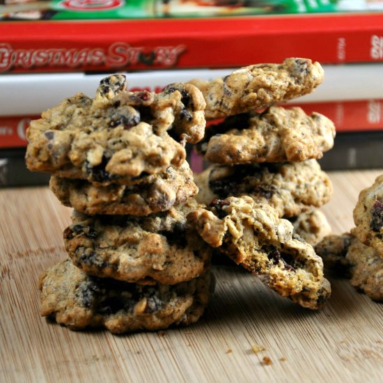 Dark Chocolate Cranberry Cookies