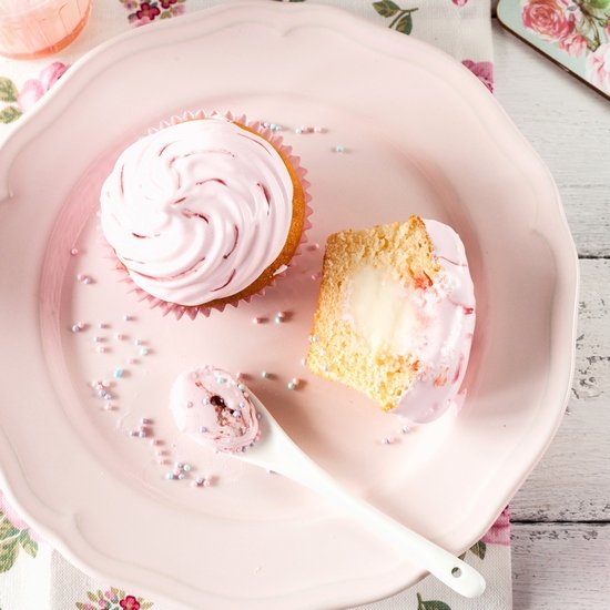 Rose Flavor Cupcakes