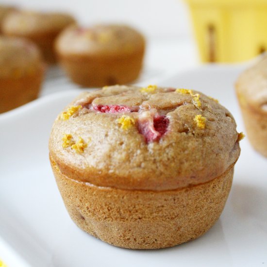 Strawberry Banana Muffins