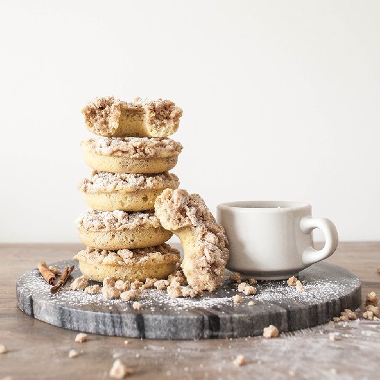 Coffee Cake Donuts