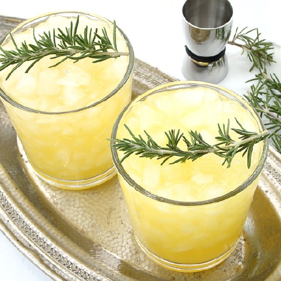 Rosemary Orange Pound Cake Cocktail