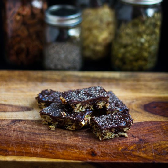 Chocolate Nut & Seed Bars