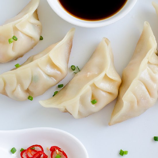 Shrimp and Chive Dumplings