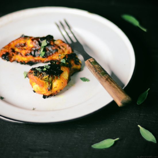 Honey Sage and Turmeric Wings