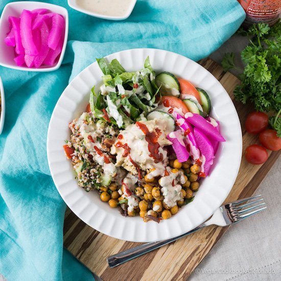 Deconstructed Falafel Bowl