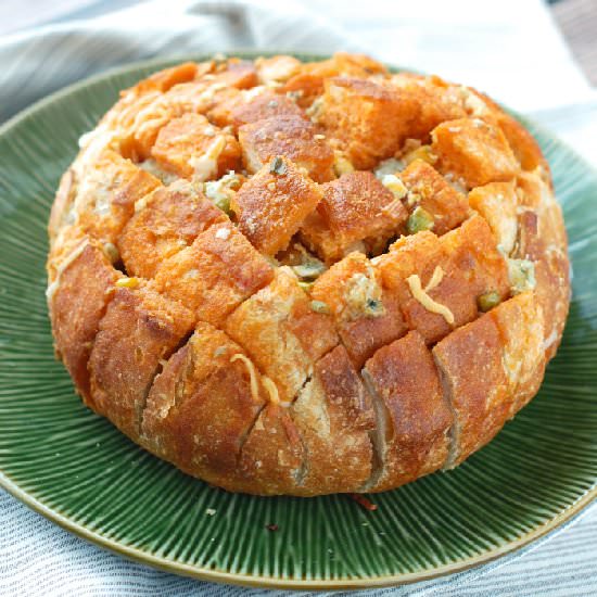 Buffalo Pull Apart Bread