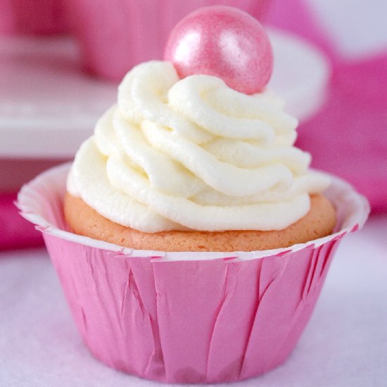 Bubble Gum Cupcakes