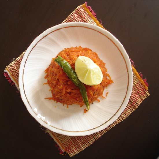 Quick Carrot Stir Fry