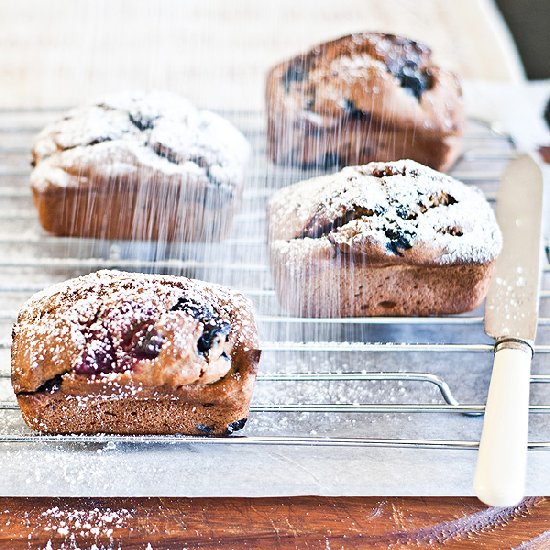 Mini Blueberry & Raspberry Loaves