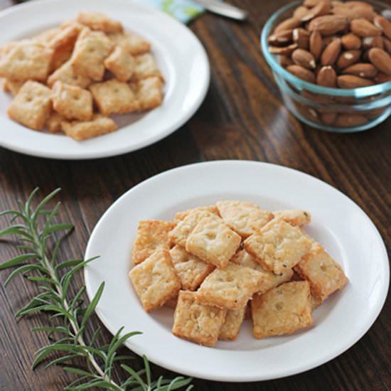 Rosemary & gruyere crisps