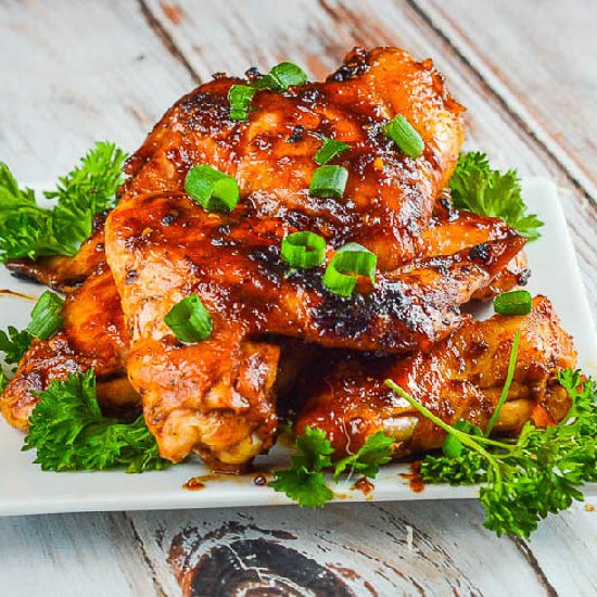 Sticky Asian Chicken Wings