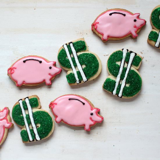 Money cookies