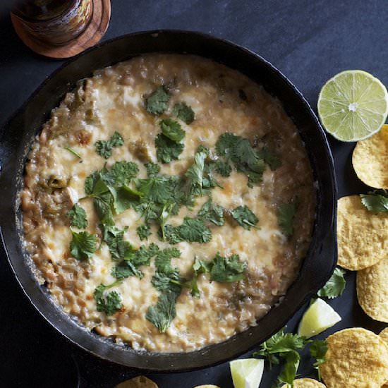 Skillet White Chili Dip