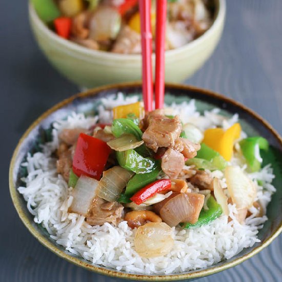 Asian Cashew Chicken