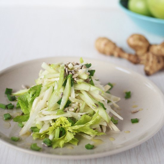 Earth and Green Apple Winter Salad