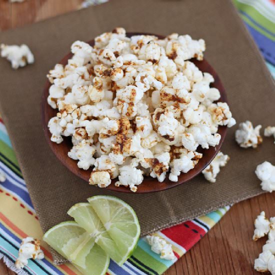 Chipotle Brown Sugar Lime Popcorn