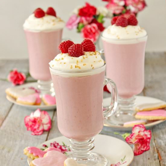 Raspberry White Hot Chocolate