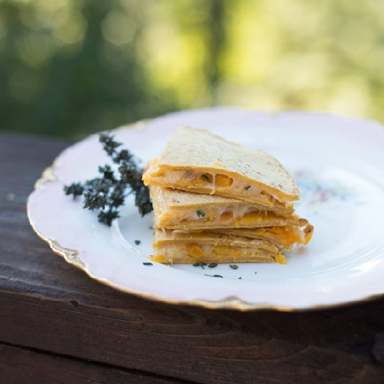 Butternut Quesadillas