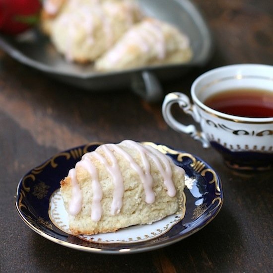 Rose Water Tea Scones