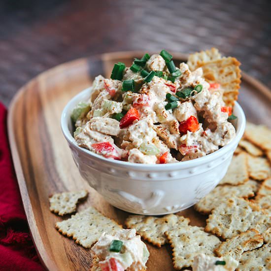 Buffalo Blue Cheese Chicken Salad