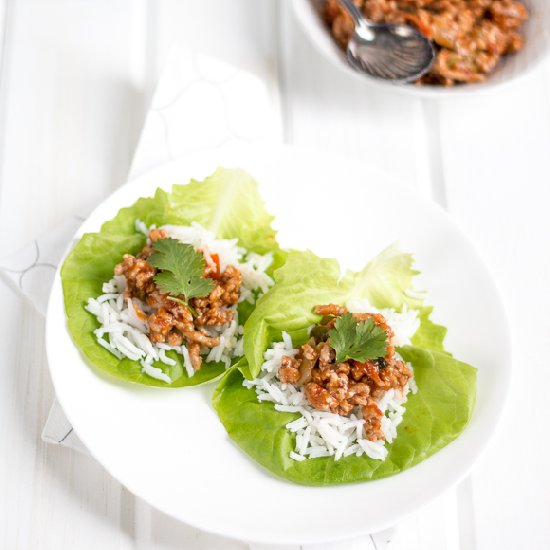 Asian Lettuce Wraps