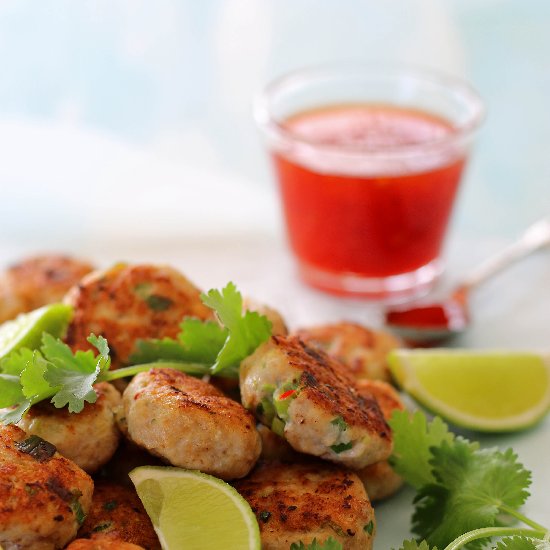 Gluten Free Thai Chicken Patties